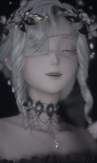 Melancholic doll image