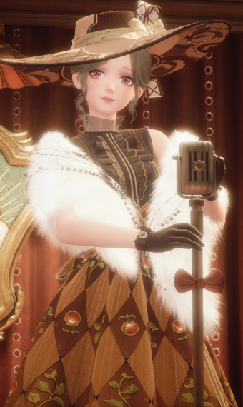 Singer in the bar image