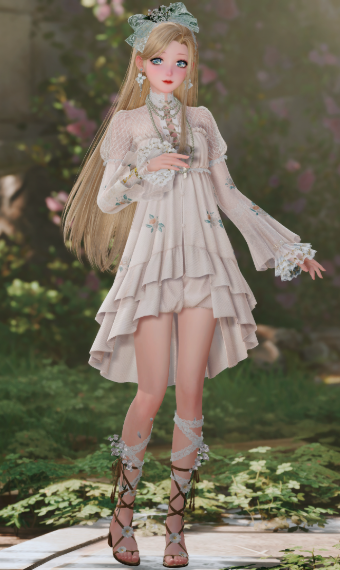 Lace and Flowers image