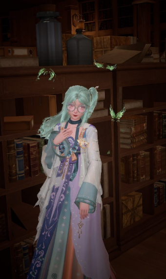 Blue nerd image