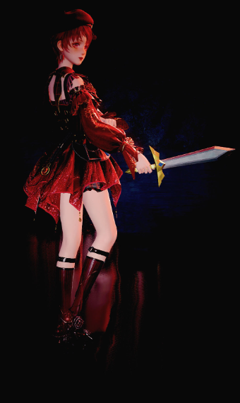 Rainbow challenge 1: Scarlet Warrior image
