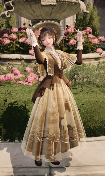 A Doll fit for a Garden Party image