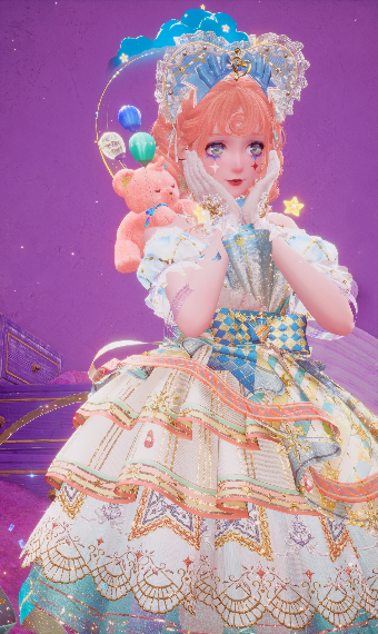 coquette clown image