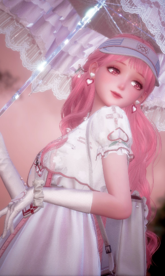 - a touch of pink - image