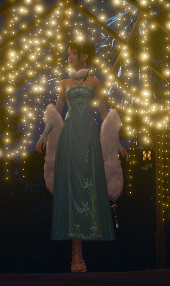 Blue New Year Look image