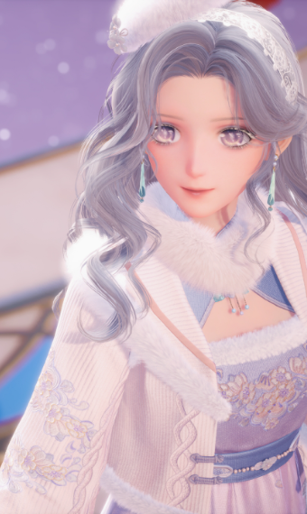 Glimpse of Spring on the Silver Snow image