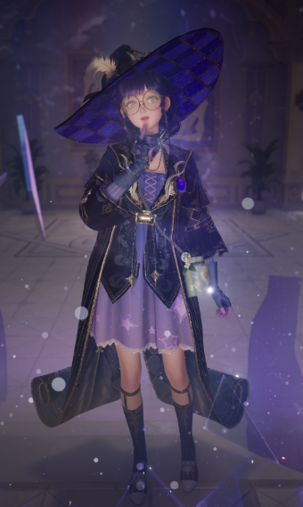 Purple magic image