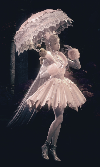 pale pink sweetness image