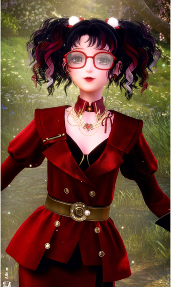 Lady in Red image