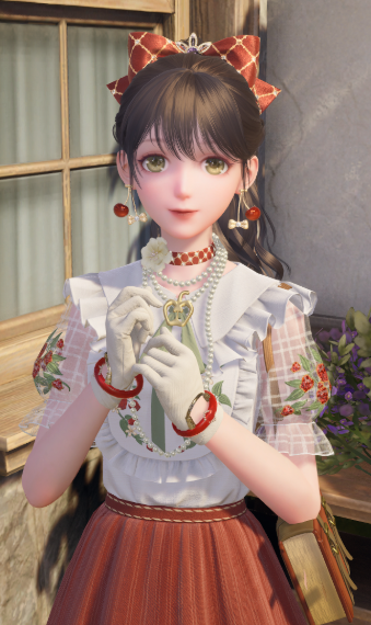 Elegance of the orchard muse image