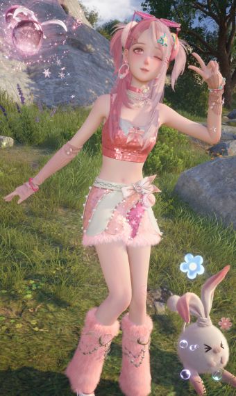 Blush Bunny Babe image