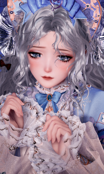 frilly sheep image