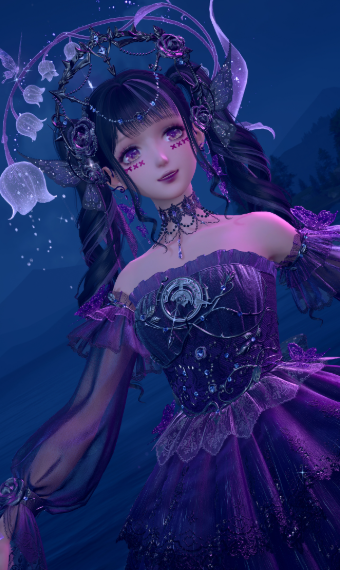 lilac butterfly image