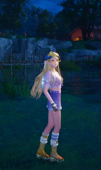 Purple and Yellow image