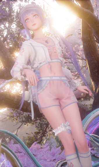 sporty in lilac image