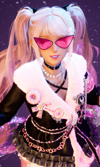 pink puffy aura image