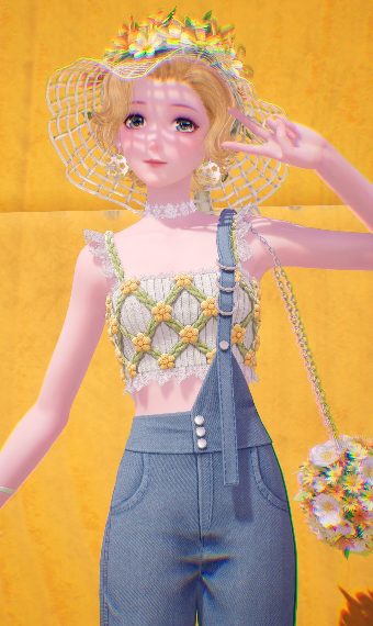 Garlanded Picnicker image