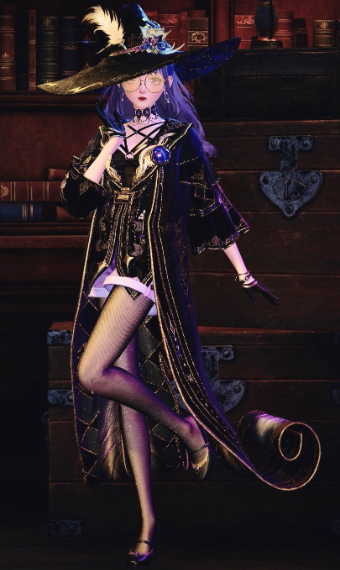 Violet Phantom Witch (+matching Momo) image