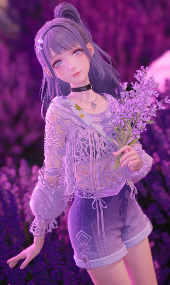 Rainbow Challenge - Violet image