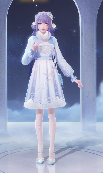 Moonlit Snowdrop image