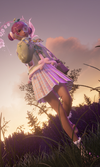 Youthful florist image