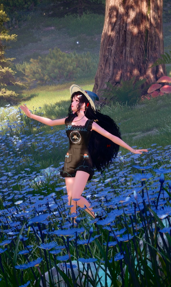Flower Picking image