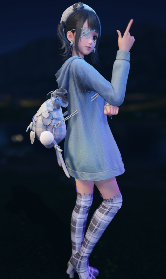 Cozy in Blue image