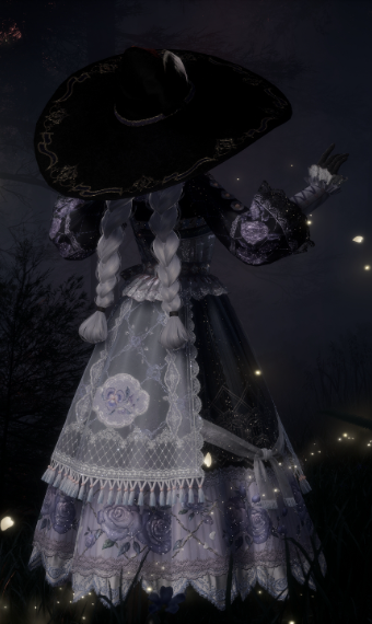 Purple witch image