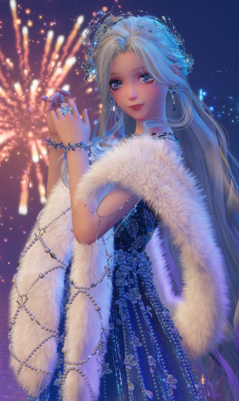 Glittering Blue image