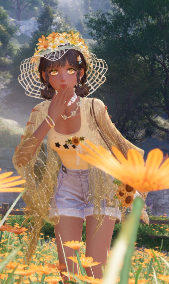 Sunflowers and Daisies image