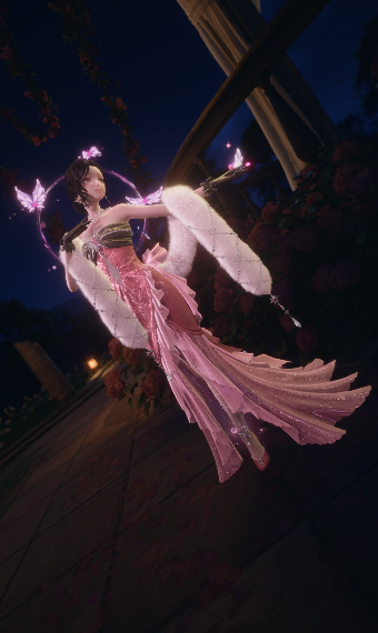Pearls Dripping in Pink image