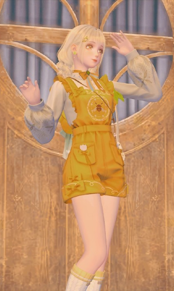 All yellow image