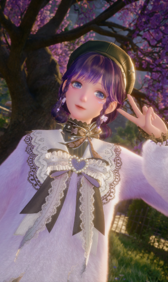 purple :3 image