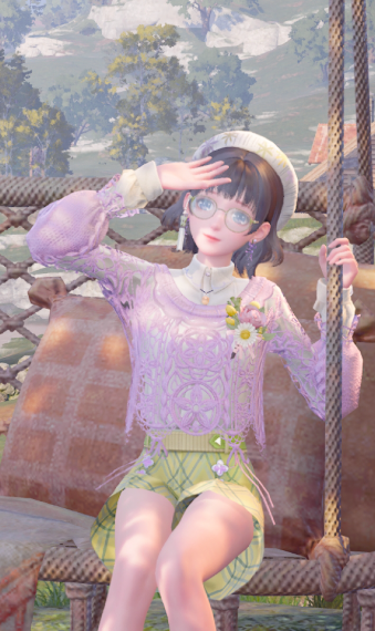 lavender outdoor fit image