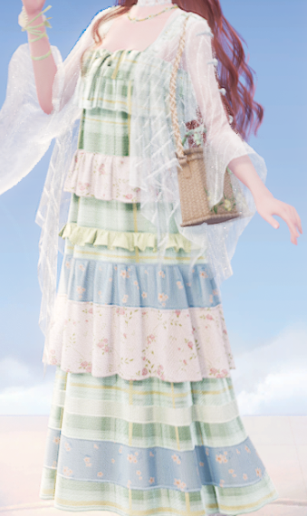 Floral outfit uh idk what to name this lol image
