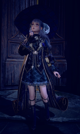 Purple witch image