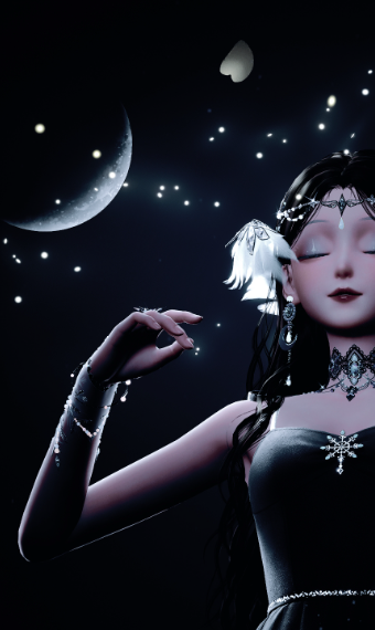 Winter night fairy (+matching Momo) image