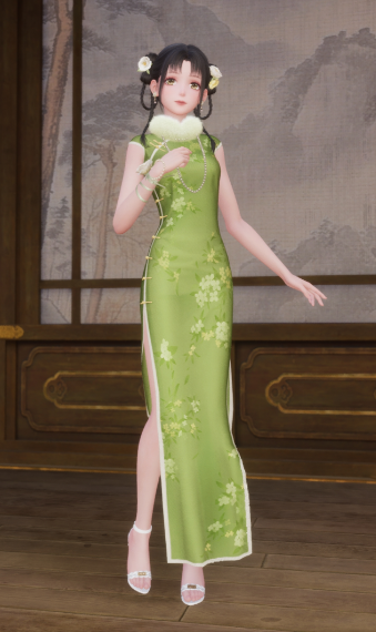 Spring Qipao image