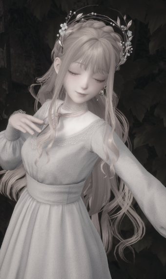 Maiden in Thought image