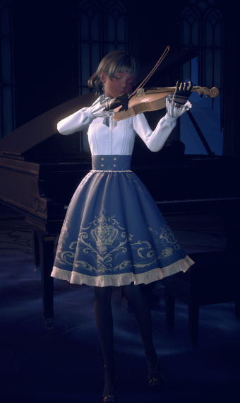 The Melancholic Violinist image
