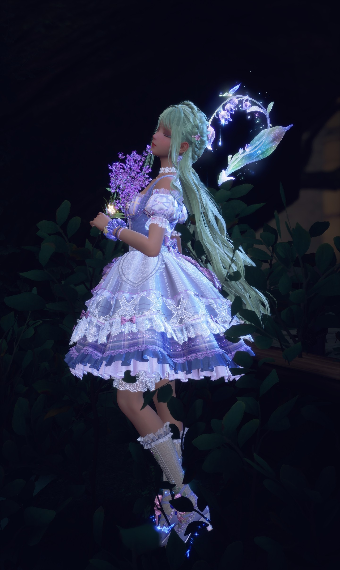 PURPLE DRESS MY LOVE image