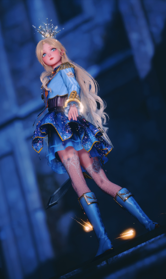 Moonlight Swordswoman image
