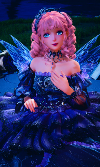 Goth fairy image