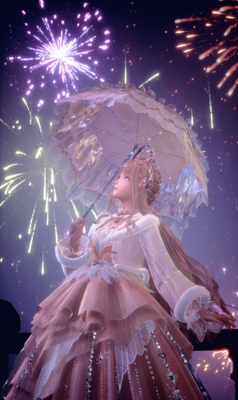 Under the Radiant Fireworks image