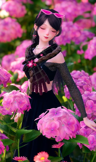 Sea of  Hydrangeas image