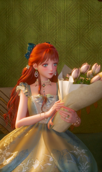 Alice and her doll image