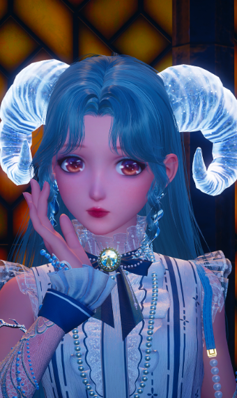 Blue image