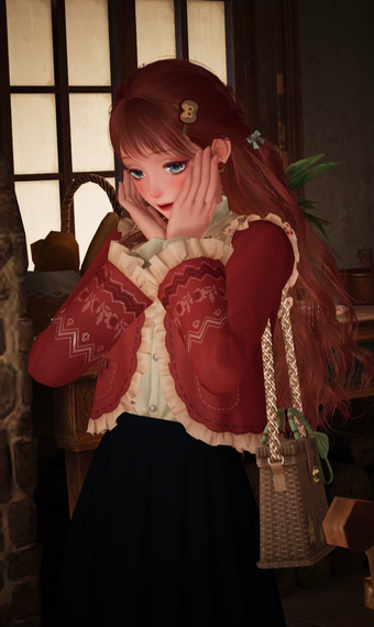 Cosy girl image