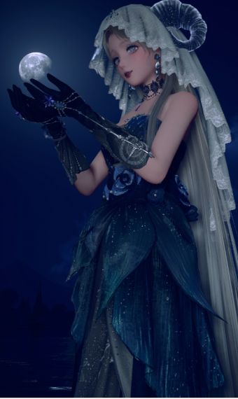 Dark Aria's Moonlit Ocean image