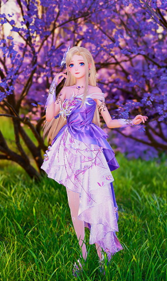 Lilac Swan image